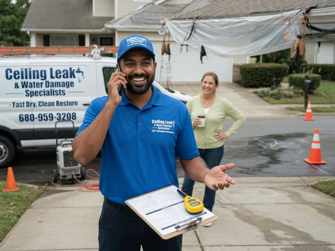 Ceiling Leak Cleanup Jacksonville, GA FAQs